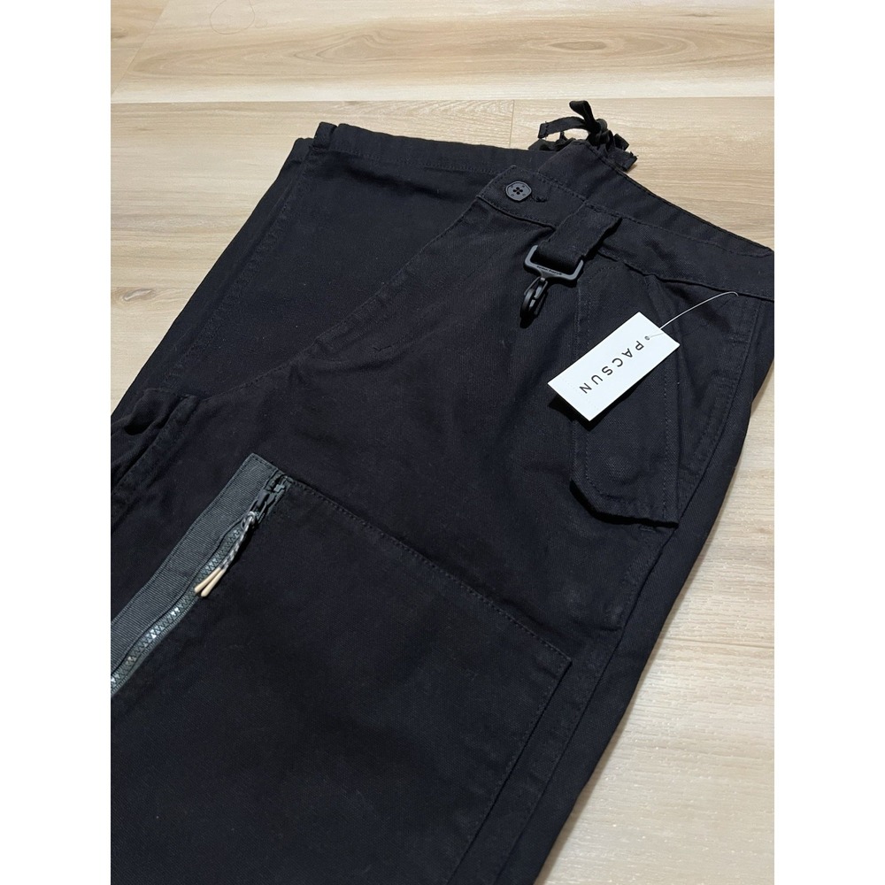 NWT‎ Reese Cooper Outdoor Supply Cotton Cargo Pants Black Size 30